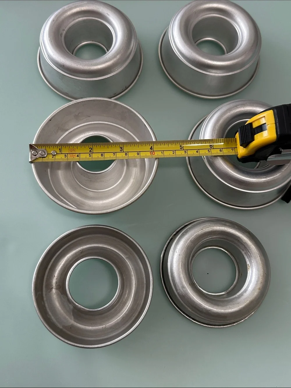 Aluminum baking/jello molds